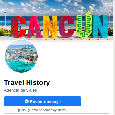 Agencia de viajes Travel History
