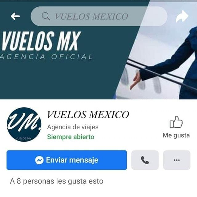 Agencia de viajes Vuelos México