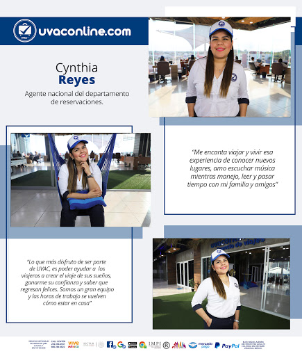 Contacto de agencia de viajes Cynthia Reyes