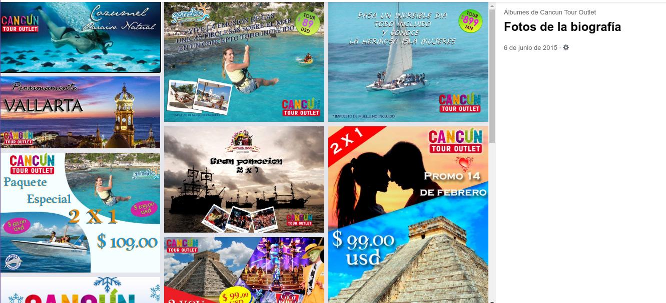 Cancun Tour Outlet / Imágenes del perfil de FB