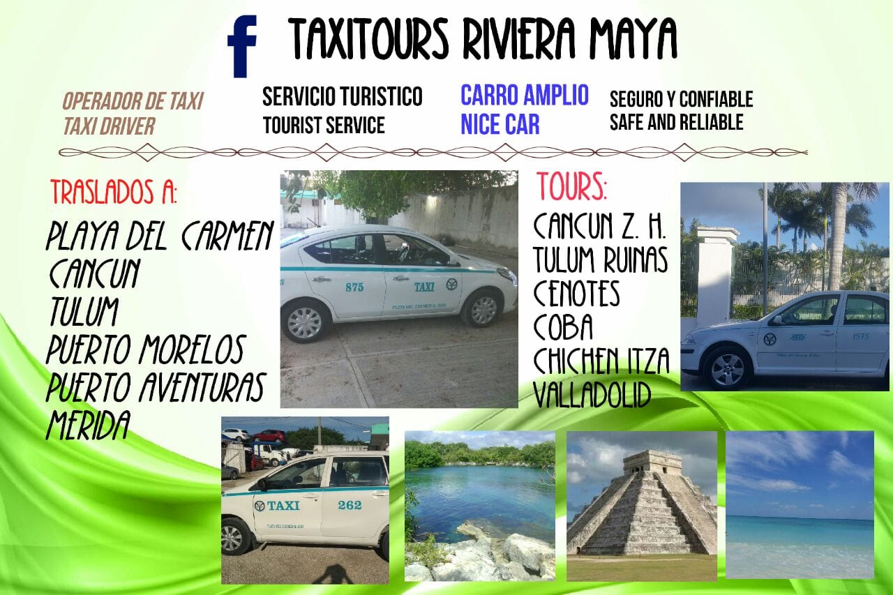 Taxitours Riviera Maya / Imagen del perfil FB