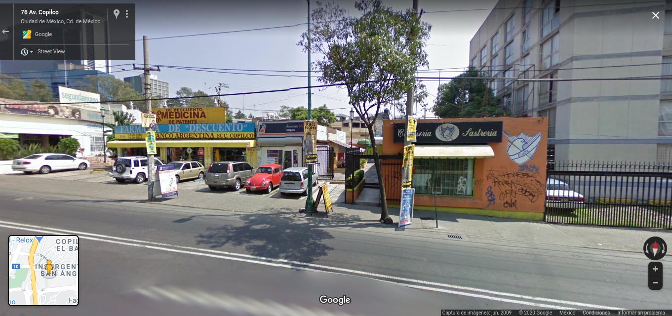 Garza Viajes Operadora Turística / Supuesta ubicación de oficinas en Zona Copilco