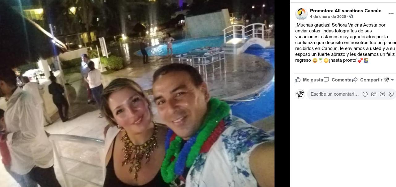 Promotora All vacations Cancún﻿ / Imagen del perfil FB